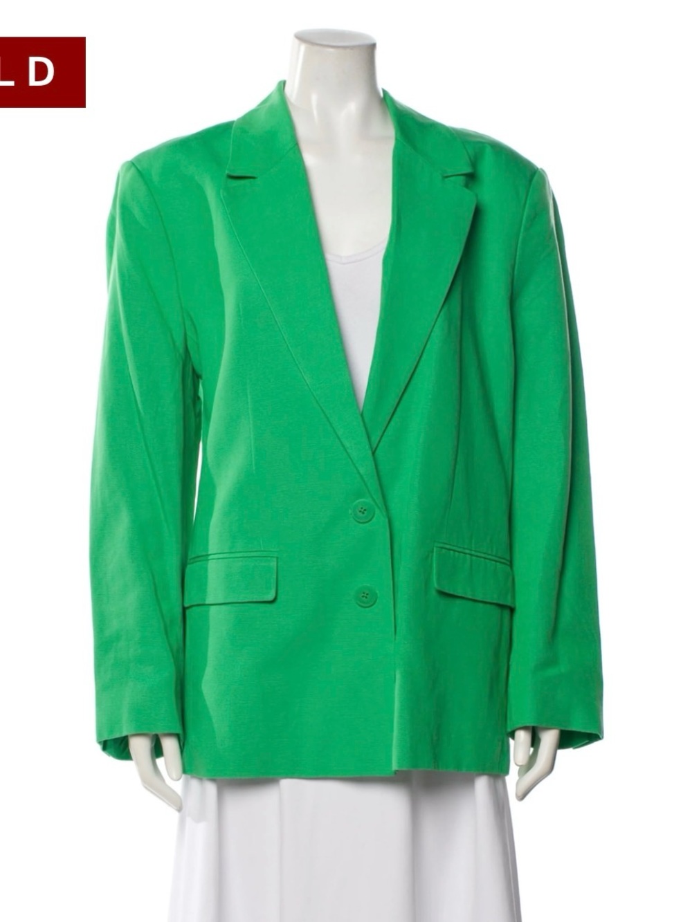 FARM Rio Vibrant Green Two-Button Blazer - Picture 4 of 15